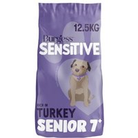Burgess Sensitive Senior – Hypoallergenes Trockenfutter für ältere Hunde mit Truthahn, unterstützt Verdauung, Gelenke, Gehirn & Fell von Burgess