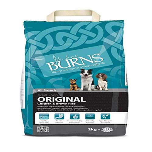 Burns Original Huhn & Brown Rice Hundefutter, 2 kg von Burns