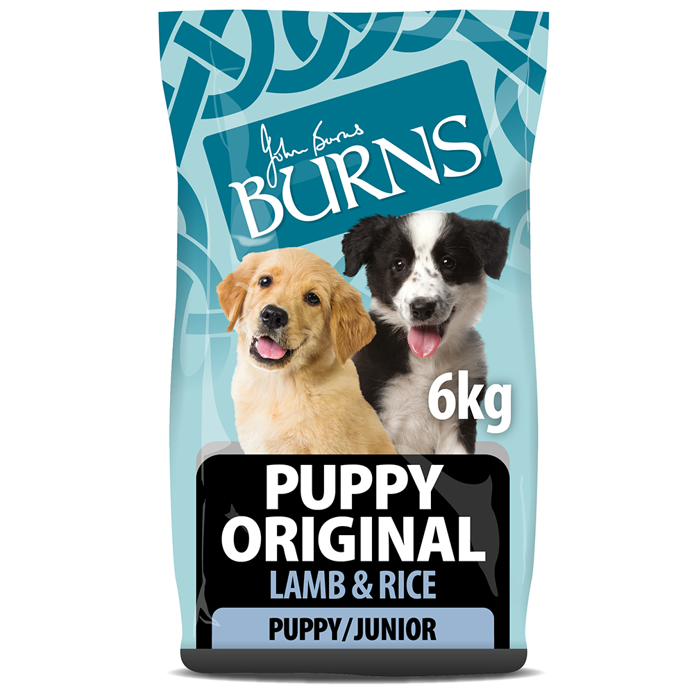 Burns Puppy Original - Lamm & Reis - Sparpaket: 2 x 6 kg von Burns