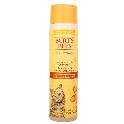 Burt's Bees Katzenshampoo, hypoallergen, mit natürlichen Inhaltsstoffen von BURT'S BEES FOR PETS