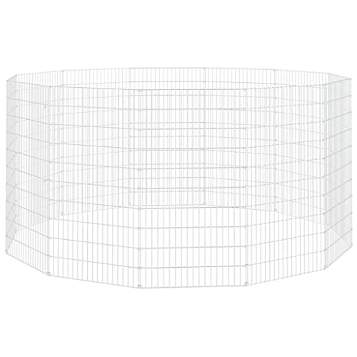 Bussandri Exclusive - Kaninchenkäfig mit 12 Paneelen 54x100 cm verzinktem Eisen Bussandri Exclusive - Kaninchenkäfig mit 12 Paneelen 54x100 cm verzinktem Eisen von Bussandri