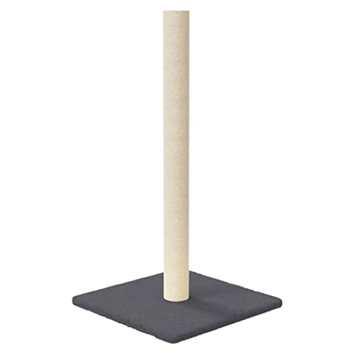 Bussandri Exclusive - Kratzsäule Dunkelgrau 35x35x70 cm von vidaXL