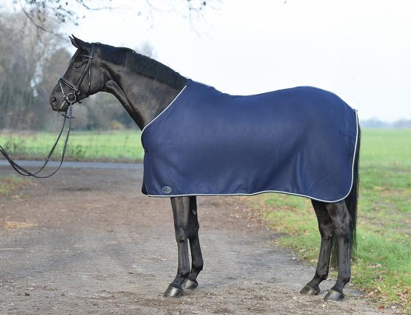 Busse Abschwitzdecke Show  Navy(Silber), Gr. 125 cm von Busse