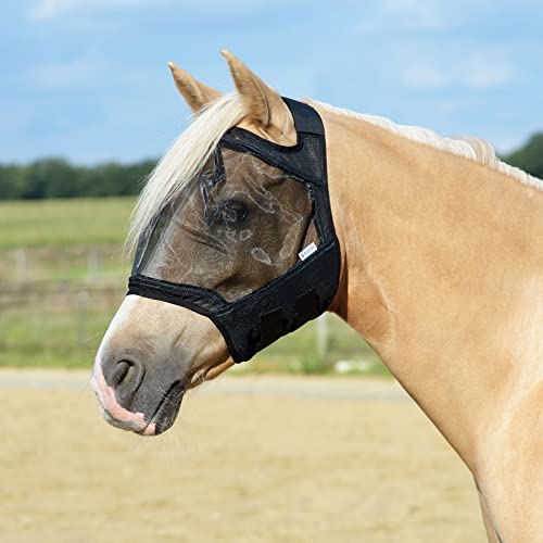 Busse Fliegenmaske Fly Guard, schwarz, Warmblut von Busse