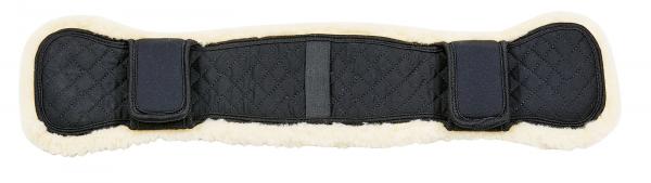 Busse Sattelgurtschoner Art-Fur M (60-70cm) natur/schwarz von Busse