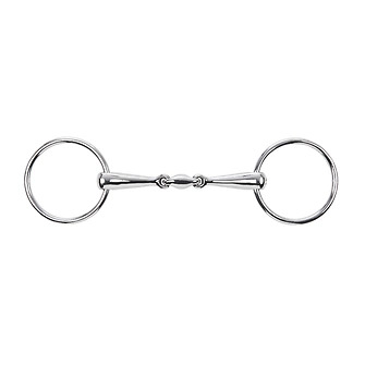 Busse Wassertrense Edelstahl doppelt gebrochen 11,5 cm / 14mm Busse Wassertrense Edelstahl doppelt gebrochen 11,5 cm / 14mm von Busse