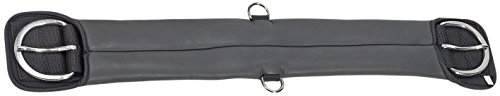 WILDHORN Sattelgurt SOFT Western, 28 Zoll, schwarz von Busse