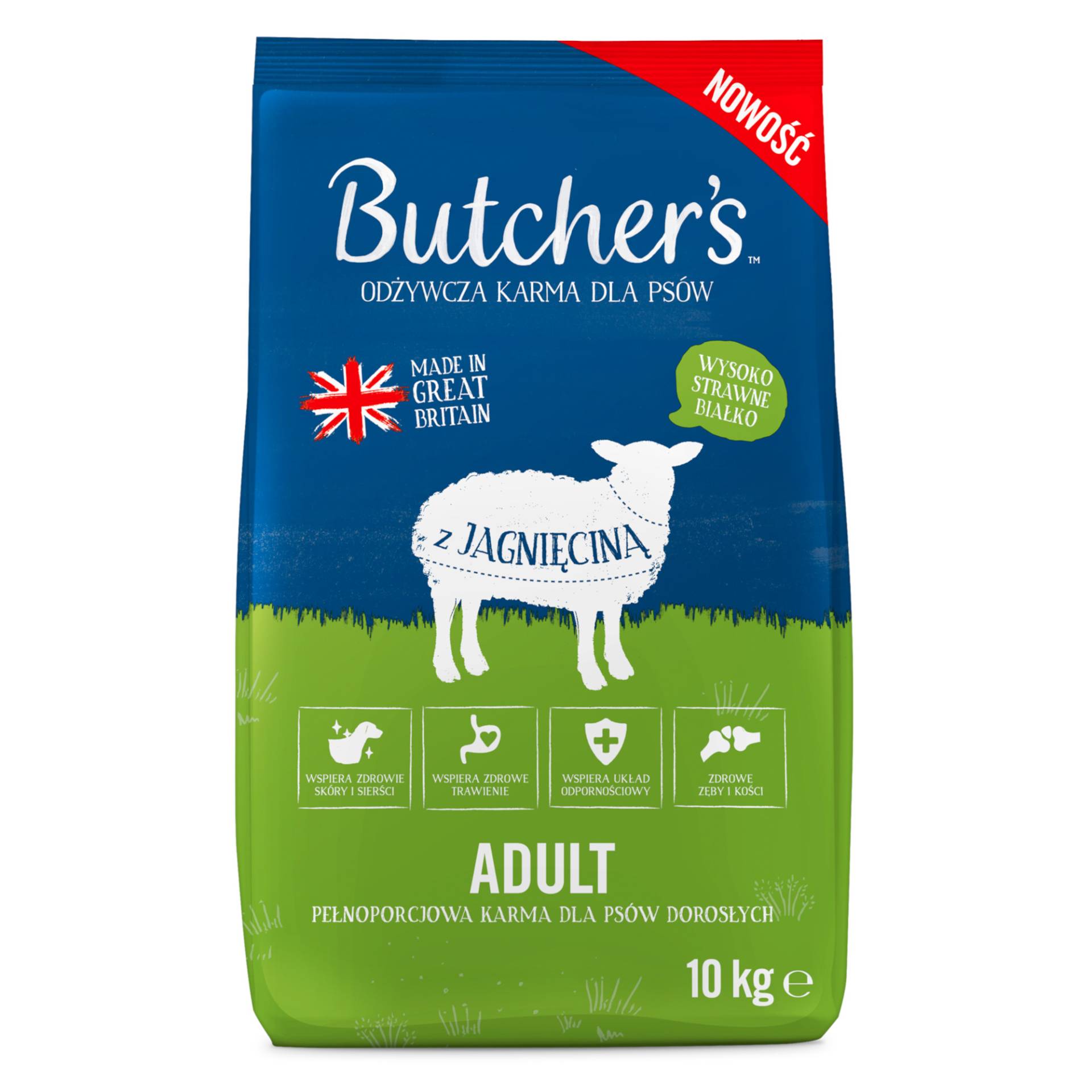 Butcher's Adult mit Lamm - Sparpaket: 2 x 10 kg Butcher's Adult mit Lamm - Sparpaket: 2 x 10 kg von Butcher's