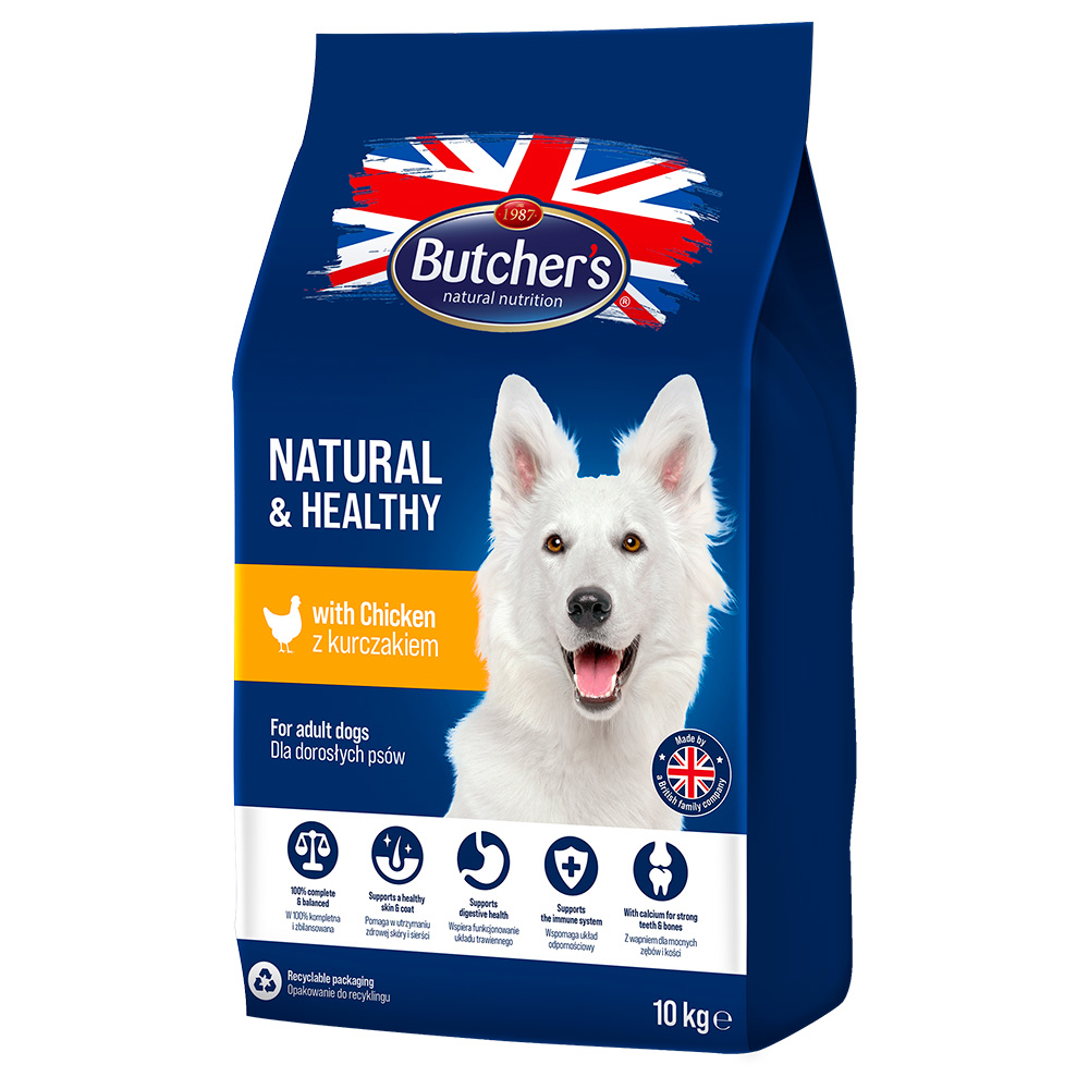 Butcher's Natural & Healthy mit Huhn - 10 kg von Butcher's