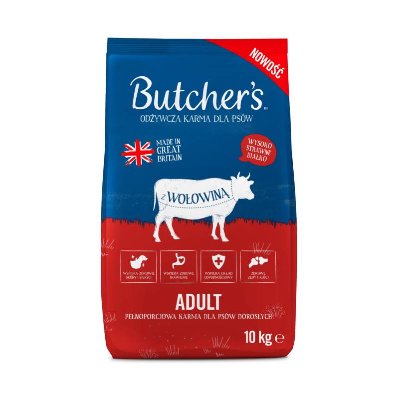Butcher's Natural & Healthy mit Rind - Sparpaket: 2 x 10 kg Butcher's Natural & Healthy mit Rind - Sparpaket: 2 x 10 kg von Butcher's