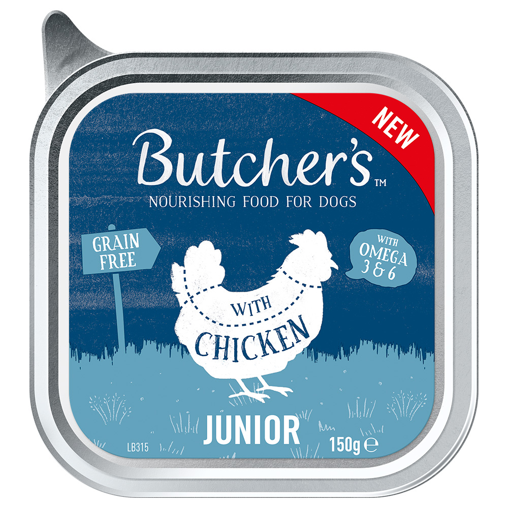 Butcher's Original Junior 12 x 150 g - mit Huhn von Butcher's