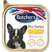 Butcher's ProSeries Zähne und Knochen 12 x 150 g - mit Geflügel & Rindfleisch von Butcher's