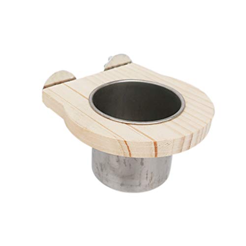 Buwei Bird Feeding Cups mit Klammer Papageienkäfig Hängeschale Edelstahl Coop Dish Buwei Bird Feeding Cups mit Klammer Papageienkäfig Hängeschale Edelstahl Coop Dish von Buwei