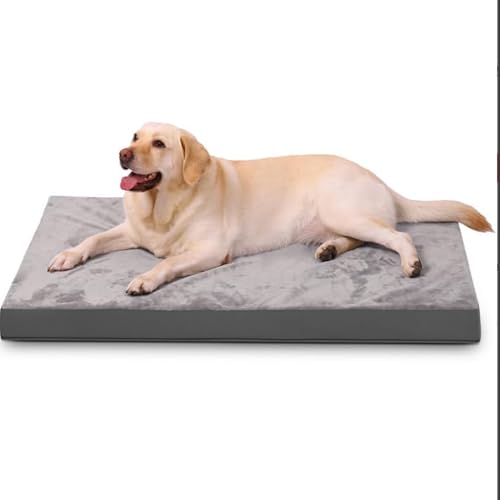 Buwico Orthopädisches Hundebett für kleine Hunde - 73x45x87cm Hundekissen, Flauschige Hundematte, waschbare Hundedecke - auch als Hundekorb und Outdoor-Hundebett nutzbar (M) von Buwico