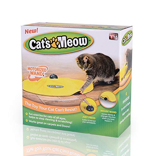 Buyter Cat's Meow Undercover Spielzeug Bewegliche Panik Maus Interaktives Spiel für Kätzchen von Buyter