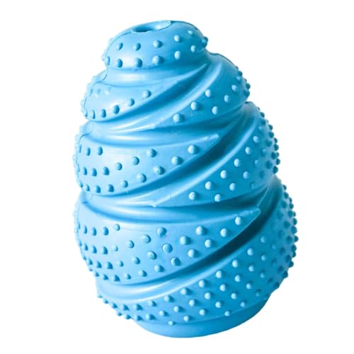 Bvizyelck Hunde-Leckerli-Ball | Leckerli-Spender für Hunde | Gummimaterial Zahnspielzeug für Hunde, Training und Futterverteilung Bvizyelck Hunde-Leckerli-Ball | Leckerli-Spender für Hunde | Gummimaterial Zahnspielzeug für Hunde, Training und Futterverteilung von Bvizyelck