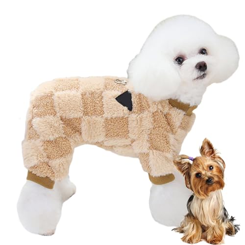 Bvizyelck Hundemäntel für kaltes Wetter, Fleece-Hundemantel - D-Ring-Hunde-Fleeceweste, vierbeinige Fleecejacke für Hunde | Hundejacken, warmer Hundepullover, Hundekleidung für kleine Hunde und Welpen Bvizyelck Hundemäntel für kaltes Wetter, Fleece-Hundemantel - D-Ring-Hunde-Fleeceweste, vierbeinige Fleecejacke für Hunde | Hundejacken, warmer Hundepullover, Hundekleidung für kleine Hunde und Welpen von Bvizyelck