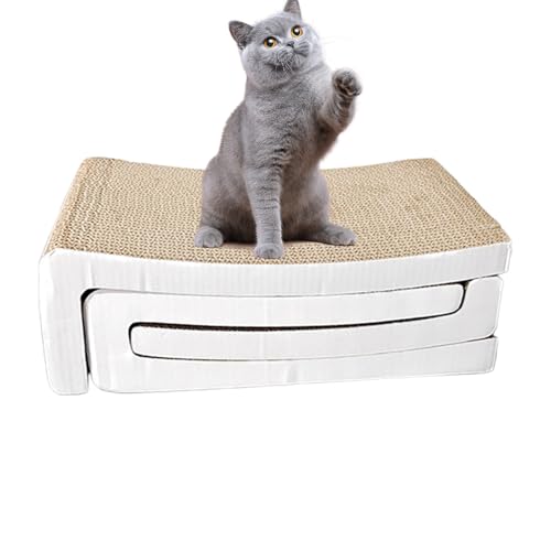 Bvizyelck Kratzbrett Für Katzen | Robustes Kratzbrett Für Katzen,Dicke Kratzmatte Mit Spiel- Und Schlaffunktion Für Klettern, Innenbereich Und Fensterbereiche Bvizyelck Kratzbrett Für Katzen | Robustes Kratzbrett Für Katzen,Dicke Kratzmatte Mit Spiel- Und Schlaffunktion Für Klettern, Innenbereich Und Fensterbereiche von Bvizyelck