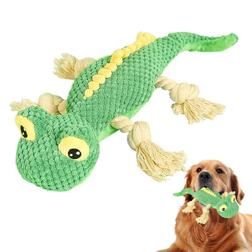 Bvizyelck Plüsch-Seilspielzeug für Hunde, Quietschendes Eidechsen-Hundespielzeug - Niedliche Stoffechsen - Langlebiges, umweltfreundliches Anti-Biss-Quietscher, weiches, quietschendes Bvizyelck Plüsch-Seilspielzeug für Hunde, Quietschendes Eidechsen-Hundespielzeug - Niedliche Stoffechsen - Langlebiges, umweltfreundliches Anti-Biss-Quietscher, weiches, quietschendes von Bvizyelck