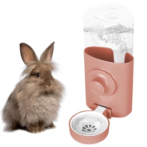 Kaninchen Automatischer Wasserspender 600ml Hängend Haustier Trinkflasche Hängend Haustier Wasserspender Für Kleintiere Automatischer Kaninchentränke Haustier Trinkflasche Für Hamster Kaninchen von Bvizyelck