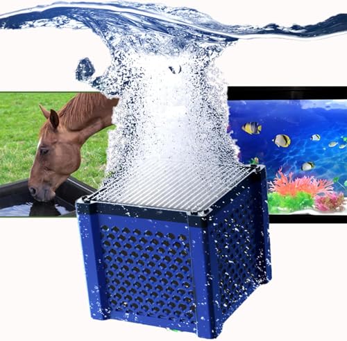 Bxjinkele Aktivkohle Aquarium | Clever Cube Aktivkohle Pferde | Aktivkohlefilter Pferdetränke | Eco Aquarium Wasserreiniger Würfel | Eco-Aquarium Wassertrog Purifier Cube | Für Teiche, Aquarium (1Pc) von Bxjinkele