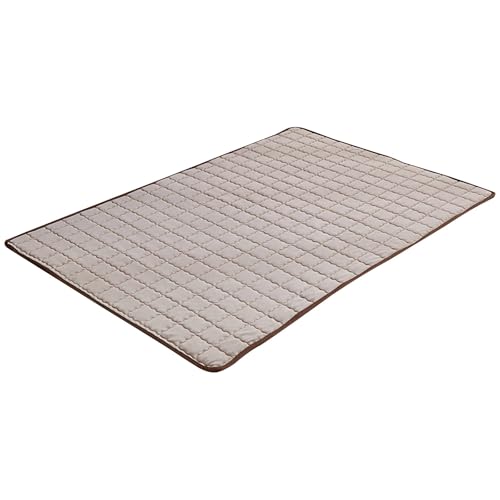 Bxjinkele Kühlmatte für Den Sommer,Kühlmatte Hund, Summer Pet Ice Pad, Hundekühlmatte für Hund und Katze, Selbstkühlende Matte für Haustiere, Abrieb- und Bissfest Natürliche Kühlung (Kaffee) von Bxjinkele