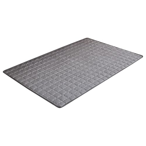 Bxjinkele Kühlmatte für Den Sommer,Kühlmatte Hund, Summer Pet Ice Pad, Hundekühlmatte für Hund und Katze, Selbstkühlende Matte für Haustiere, Abrieb- und Bissfest Natürliche Kühlung (Dunkelgrau) von Bxjinkele