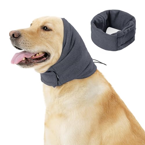 Gehörschutz Hund, Hunde Ohrenschutz Gehörschutz, Ohrenschützer Für Hunde, Verstellbare Ohrenschützer, Kopfhörer Mit Geräuschunterdrückung Für Hunde, Haustier Snood Ohrenschutz Für Hund (Grau, S) Gehörschutz Hund, Hunde Ohrenschutz Gehörschutz, Ohrenschützer Für Hunde, Verstellbare Ohrenschützer, Kopfhörer Mit Geräuschunterdrückung Für Hunde, Haustier Snood Ohrenschutz Für Hund (Grau, S) von Bxjinkele