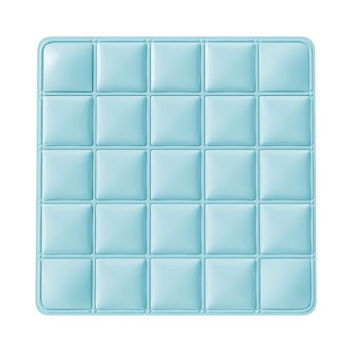 Byeaon Coole Matte Für Hunde, Tragbares Hund Cooles Bett, Sommerkatze, 40 X 40 cm, Kratz- Und Bissbeständig, Leicht Und Atmungsaktiv Für Wohnzimmer von Byeaon