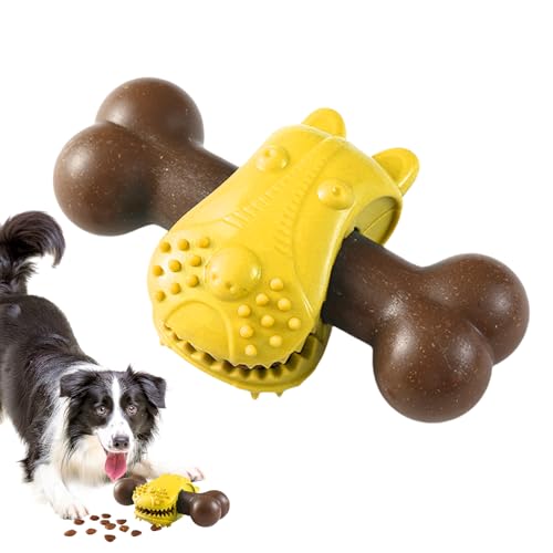 Byeaon Hundekauspielzeug, Zähneputzspielzeug, interaktive Kaustimulation, Starkes Material, mentale Entwicklungssteigerung, 14,5 x 9 x 5 cm, für Aggressive, Byeaon Hundekauspielzeug, Zähneputzspielzeug, interaktive Kaustimulation, Starkes Material, mentale Entwicklungssteigerung, 14,5 x 9 x 5 cm, für Aggressive, von Byeaon