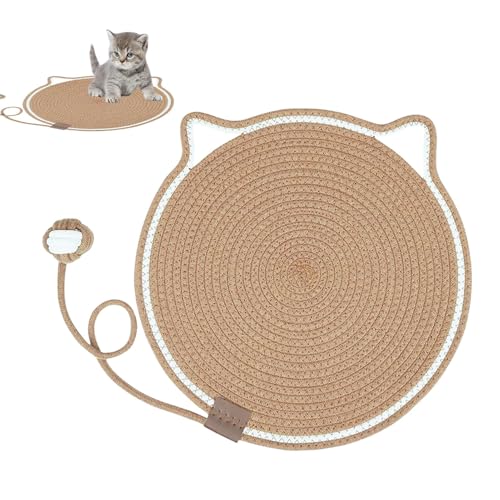 Interaktive Katzenkratzspielzeug, Katzenbettkratzer -Kombination, Pet Möbelschutz, Nicht -Slip -Basis Sorgt Für Stabilität, Lang Anhaltende Verwendung, Grau/Gelb/Schwarz Zum Schutz Von Möbeln Und Tepp von Byeaon