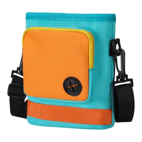 Pet Training Treat Bags, einstellbar, 17,5 x 15 x 7 cm, Welpen -Snack -Fanny -Pack, Hundetraining Beutel Fanny Pack mit Schultergurt, wetterfest für das Pendeln von Camping -Wandern im Freien von Byeaon