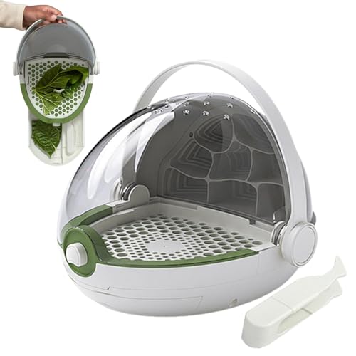 Seidenraupenzuchtbox, Tierzucht-Terrarium, Reptilien-Züchterbox, vielseitig und funktional, leicht zu pflegen, 23,5 x 18 x 20,5 cm, für Zuhause und Schule von Byeaon