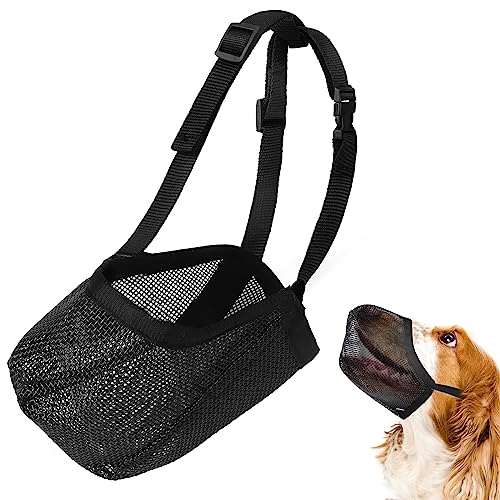 Maulkorb für Hunde,Anti-Giftköder Maulkorb für Hunde Weiche Verstellbare Mesh Maulkörbe Weich Maulkorb Für Kleine Mittelgroße und Große Hunde Verstellbare Fressschutz Hund Beißen und Kauen (M) Maulkorb für Hunde,Anti-Giftköder Maulkorb für Hunde Weiche Verstellbare Mesh Maulkörbe Weich Maulkorb Für Kleine Mittelgroße und Große Hunde Verstellbare Fressschutz Hund Beißen und Kauen (M) von Byffoer
