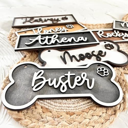 Personalisiertes Kistenschild, Namensschild für Hundehütte, Namensschild aus Holz, Hunde-Namensschild, personalisiertes Hundegeschenk, Geschenk für Tierliebhaber Personalisiertes Kistenschild, Namensschild für Hundehütte, Namensschild aus Holz, Hunde-Namensschild, personalisiertes Hundegeschenk, Geschenk für Tierliebhaber von Bykiyevm