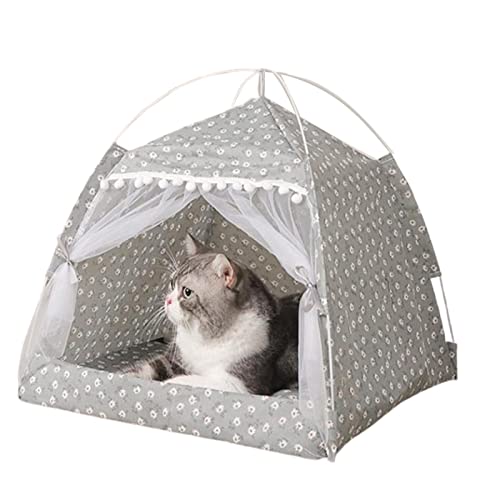 C/Y Katzenzelthaus | Katzenzelt Bett,Tragbare Hundezelte, faltbares Katzen-Hundenest für kleine Haustiere, Katzenzelt für alle Jahreszeiten im Innen- und Außenbereich von C/Y