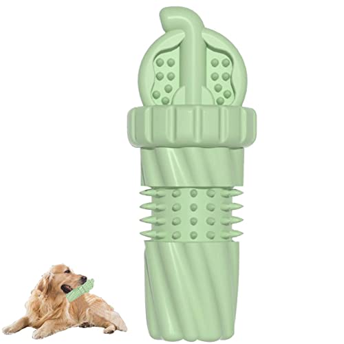 C/Y Robustes Kauspielzeug für Hunde, Hundezahnbürstenspielzeug Robustes Hundespielzeug für Aggressive Kauer, Toughest Natural TRP Dog Cola Cup Shape Interaktives Hundespielzeug für Hunde von C/Y