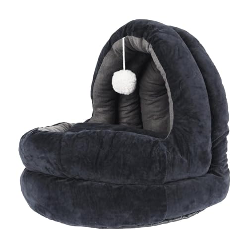 C L'AFFAIRE Komfort-Bett, weich, Schwarz und Grau, für Tiere C L'AFFAIRE Komfort-Bett, weich, Schwarz und Grau, für Tiere von C L'AFFAIRE