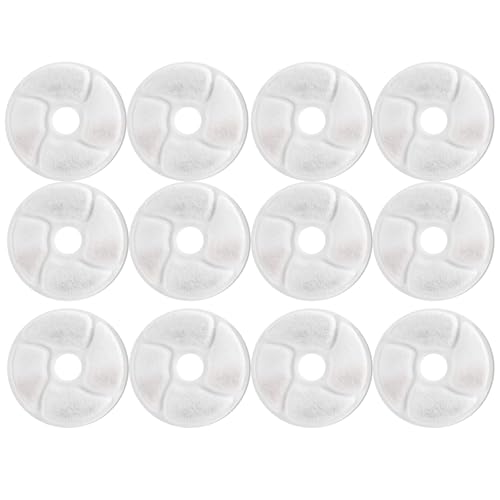 C-U Neues Upgrade Katzenbrunnen Filter für Philips PAW3210/02 Trinkbrunnen, Aktivkohle Ersatzfilter Dreifaches Filtersysteme, 12 Stück C-U Neues Upgrade Katzenbrunnen Filter für Philips PAW3210/02 Trinkbrunnen, Aktivkohle Ersatzfilter Dreifaches Filtersysteme, 12 Stück von C-U