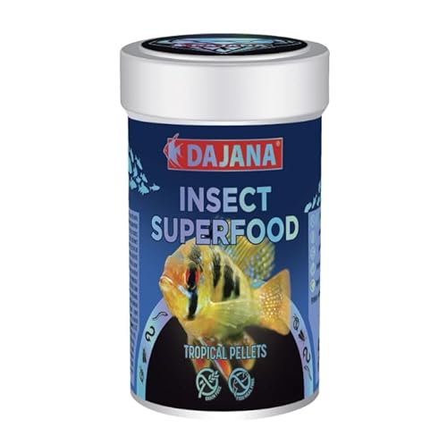 Dajana Insect Superfood Pellets für Tropische Fische, 140 g: Überlegene Ernährung mit Insekten Dajana Insect Superfood Pellets für Tropische Fische, 140 g: Überlegene Ernährung mit Insekten von C.P.A COMPLEMENTOS PARA AVES