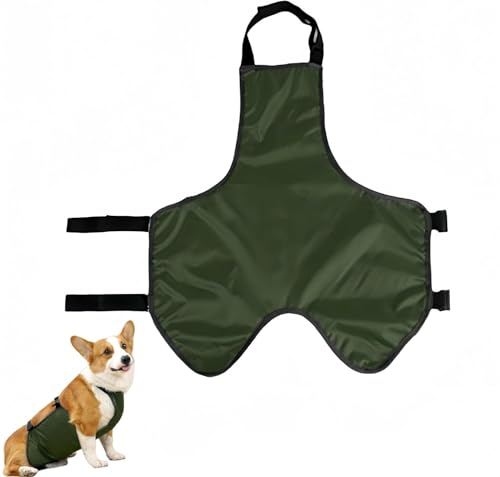 CAASFOOY Hunde Bauchschutz, Hunde Bauchband, Lätzchen, warme Weste für den Bauch des Haustiers, Bauchschutz des Hundes, Pet Belly Cover Transpiring Protector,Kleidung für von CAASFOOY
