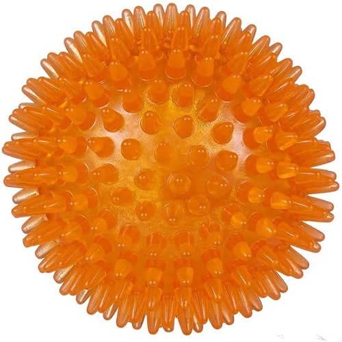 CABLEPELADO Hundeball Igel | Ball Plektren für Hunde | Massieren Sie Zahnfleisch und reinigen Sie Ihre Hunde | Strapazierfähiges Hundespielzeug | mit Sound | Thermoplastischer Gummi | 6 cm | Orange CABLEPELADO Hundeball Igel | Ball Plektren für Hunde | Massieren Sie Zahnfleisch und reinigen Sie Ihre Hunde | Strapazierfähiges Hundespielzeug | mit Sound | Thermoplastischer Gummi | 6 cm | Orange von CABLEPELADO