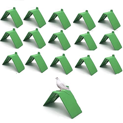 CAJHFIZHANGU 15 Stück Kunststoff-Taubensitzstangen für Taubenstangen, Ständer, Ständer, für Taube, Taube und andere Vögel von CAJHFIZHANGU