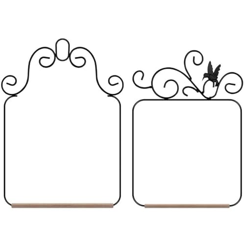 Hummingbird Swings and Barches 2PCS Wetterfest rostfeste Metallrahmen Vogelschwung mit hölzernem Dübel elegant für den Zufallsstil Hummingbird Swing, Schwankungen und Barchen im Freien im Freien F Hummingbird Swings and Barches 2PCS Wetterfest rostfeste Metallrahmen Vogelschwung mit hölzernem Dübel elegant für den Zufallsstil Hummingbird Swing, Schwankungen und Barchen im Freien im Freien F von CAKEEYUM