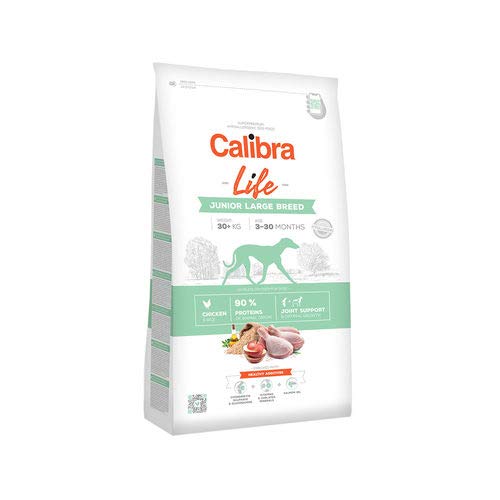 CALIBRA Dog Life Junior Large Breed Huhn 12 kg von CALIBRA