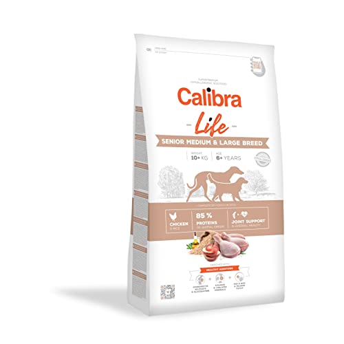 CALIBRA Dog Life Senior MEDIUM & Large Pollo 12KG von CALIBRA