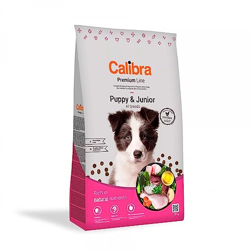 CALIBRA Hund Premium Line Welpe Junior 3KG von CALIBRA