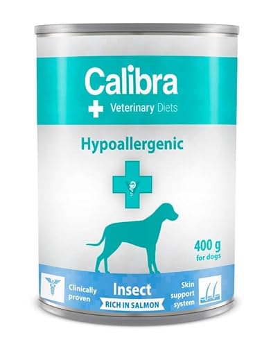 CALIBRA Vet Diet Dog Hypoallergenic Insekten Lachs, 6 x 400 g CALIBRA Vet Diet Dog Hypoallergenic Insekten Lachs, 6 x 400 g von CALIBRA