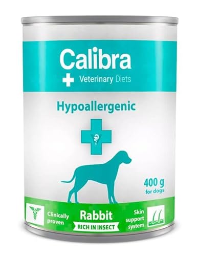 CALIBRA Vet Diet Dog Hypoallergenic Kaninchen Insekten, 6 x 400 g CALIBRA Vet Diet Dog Hypoallergenic Kaninchen Insekten, 6 x 400 g von CALIBRA