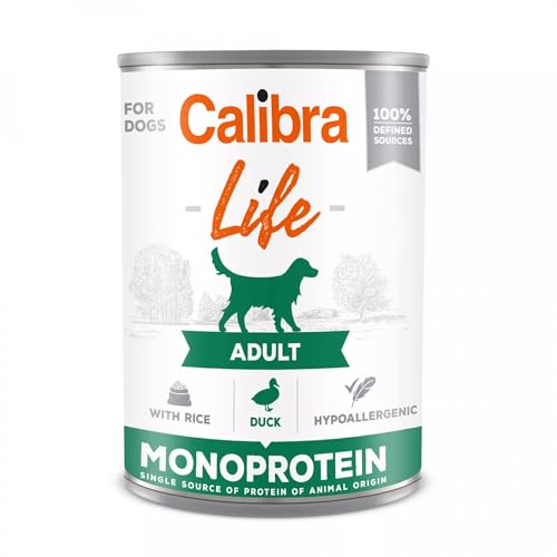 Calibra Dog Life Can Ente mit Reis, 400 g Calibra Dog Life Can Ente mit Reis, 400 g von CALIBRA